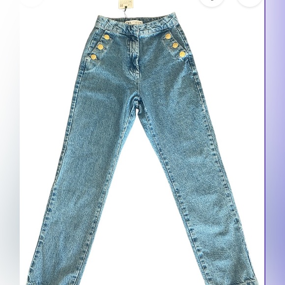 Zara Sailor Nautical Jeans - 24 - Picture 10 of 11